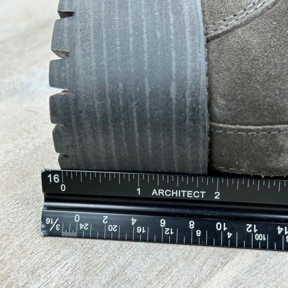 Joie Womens Size 9 Chelsea Army Boots Green Pull On Suede Lug Ankle Boots New - Picture 11 of 13